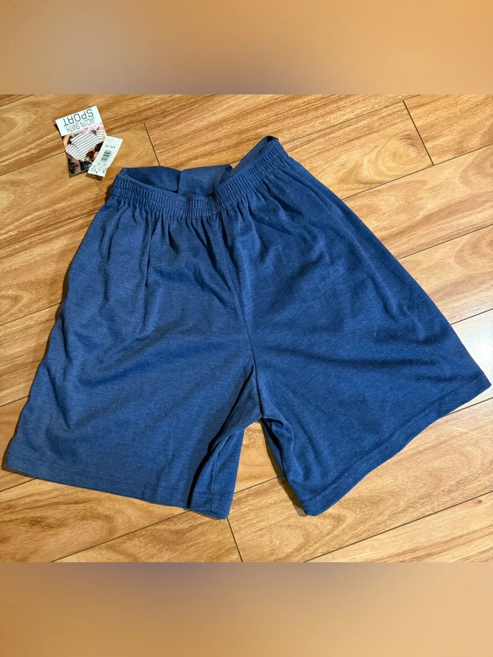 Vintage Women’s Navy Tie-Waist Shorts size M new with tag JACLYN SMITH. SPORT